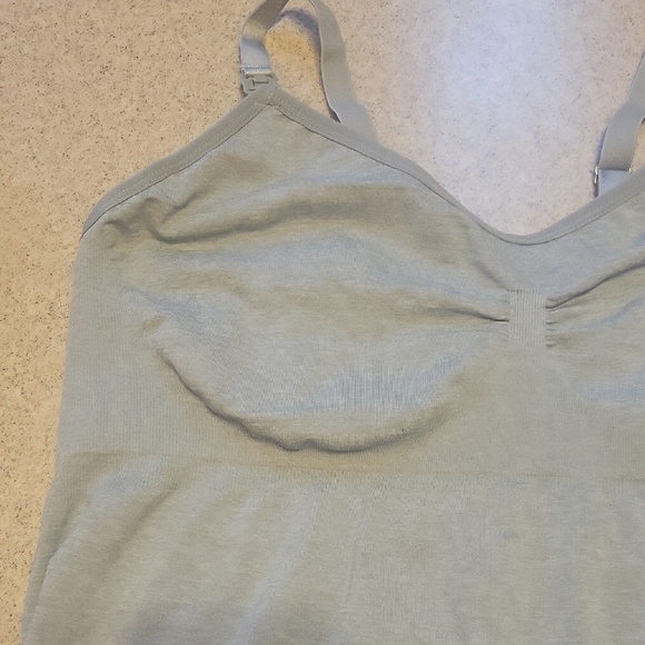Touch Loom Maternity Nursing Tank Tops Black Navy Bean and Gray XXL - Picture 3 of 14